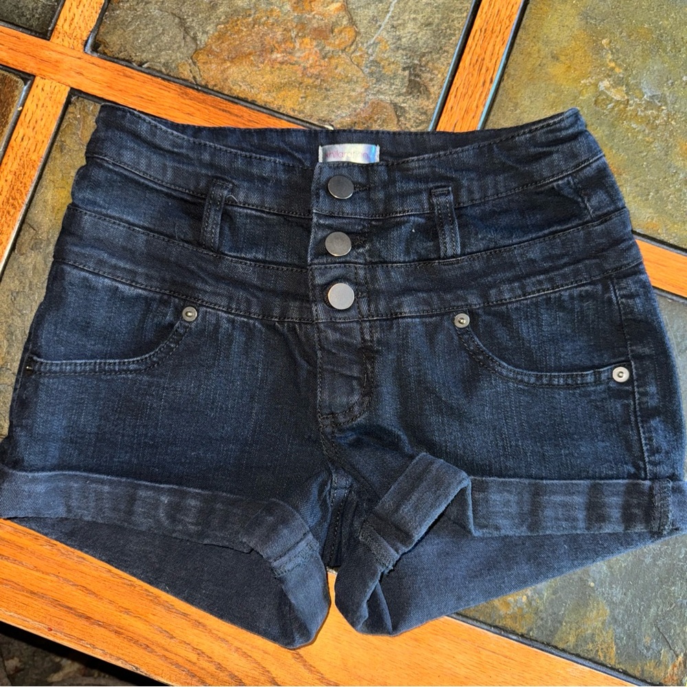 Xhilaration Dark Blue Jean Shorts